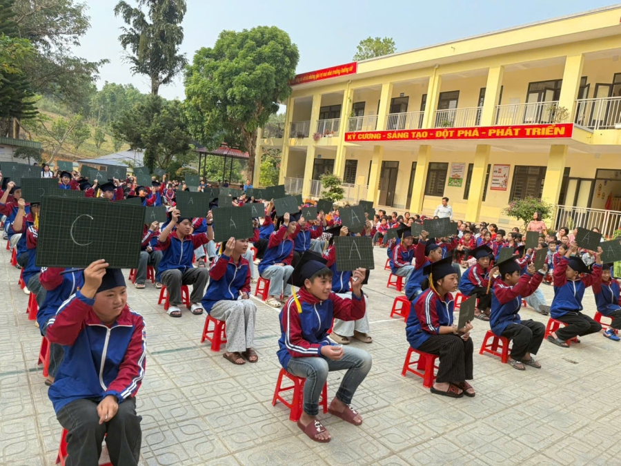 SÔI NỔI CUỘC THI “RUNG CHUÔNG VÀNG” LẦN THỨ I NĂM 2026 TẠI TRƯỜNG PTDTBT THCS PU NHI