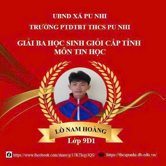 KẾT QUẢ THAM DỰ KÌ THI HSG CÁC MÔN VĂN HÓA CẤP TỈNH NĂM HỌC 2025-2026